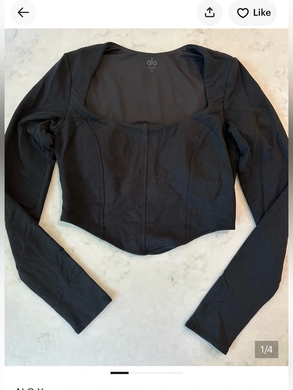 ALO Yoga black long